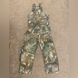 C.E Schmidt workwear youth small real tree overalls